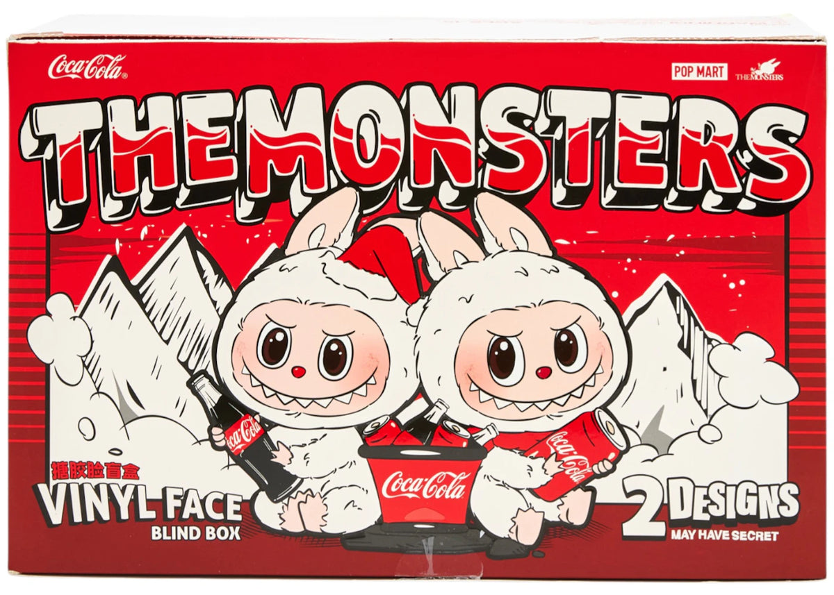 Pop Mart Labubu The Monsters Coca Cola Series Vinyl Face Sealed Case (6 Blind Boxes) - vue 360