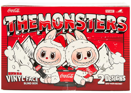 Pop Mart Labubu The Monsters Coca Cola Series Vinyl Face Sealed Case (6 Blind Box) - authentic Pop Mart product