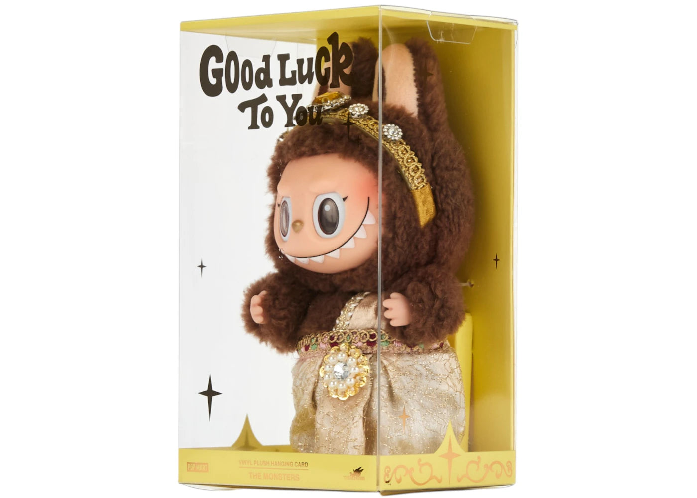 Pop Mart Labubu The Monsters Good Luck to You Vinyl Plush Hanging Card Vinyl Plush
