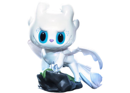 Pop Mart Labubu The Monsters How to Train Your Dragon Light Fury (Secret Edition) Figure sneakers - authentic Pop Mart shoes