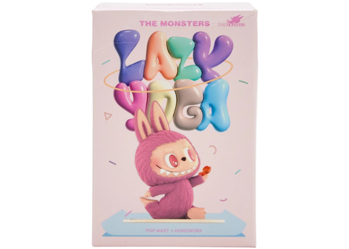 Pop Mart Labubu The Monsters Lazy Yoga Series Figures Single Blind Box - vue secondaire A