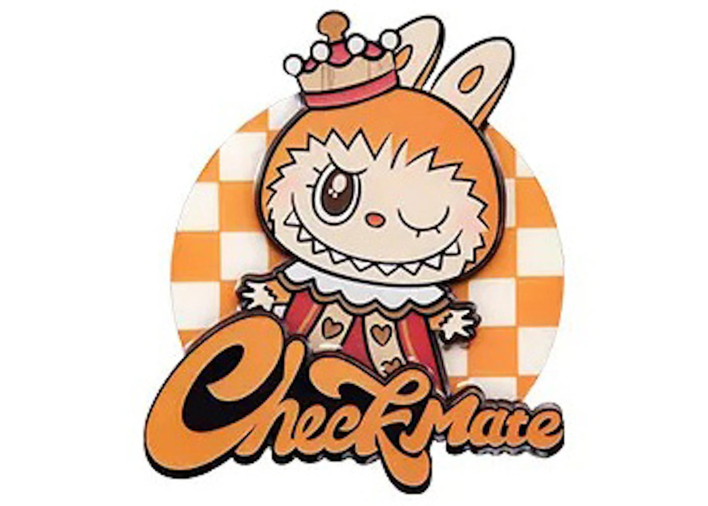 Pop Mart Labubu The Monsters Let's Checkmate Series Queen Fridge Magnet sneakers - authentic Pop Mart shoes