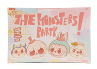 Pop Mart Labubu The Monsters Party Series Reversible Plush Doll Sealed Case (6 Blind Box)