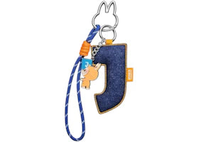 Pop Mart Labubu The Monsters Pin for Love Series "J" Letter Pendant
