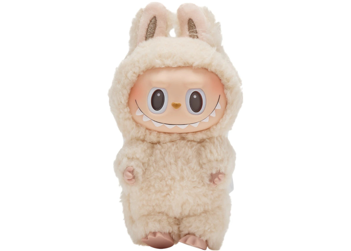 Pop Mart Labubu The Monsters Exciting Macaron Soymilk Vinyl Plush Pendant - vue 360