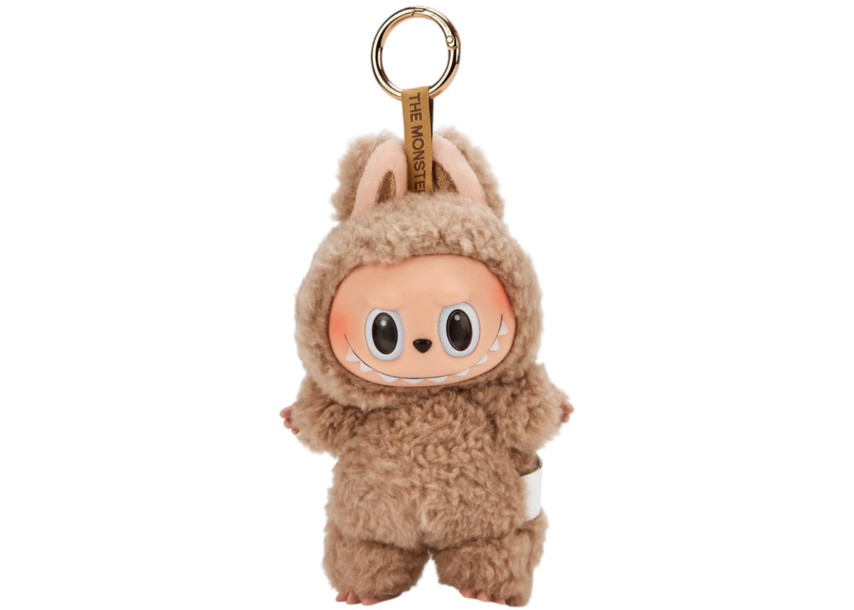 Pop Mart Labubu The Monsters Exciting Macaron Toffee Vinyl Plush Pendant - vue 360