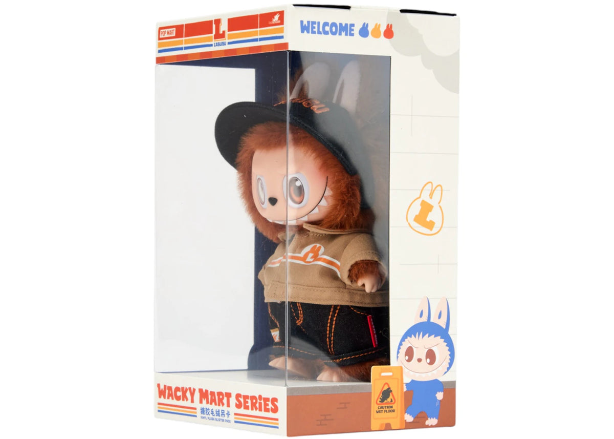 Pop Mart Labubu The Monsters Wacky Mart Series Vinyl Plush Hanging Card - vue secondaire A