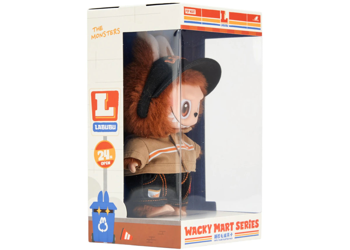 Pop Mart Labubu The Monsters Wacky Mart Series Vinyl Plush Hanging Card - vue secondaire B