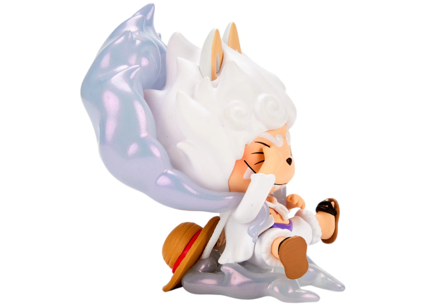 Pop Mart Labubu The Monsters x One Piece Series Monkey.D.Luffy Gear 5 (Secret Edition) Figure