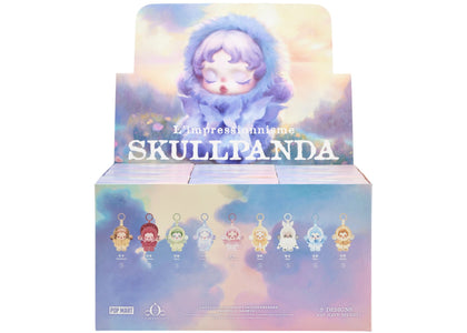 Pop Mart L'impressionnisme θSKULLPANDA Series Plush Doll Sealed Case (9 Blind Box) - authentic Pop Mart product