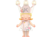 Pop Mart Mega Royal Molly Velvet Flowers 400%