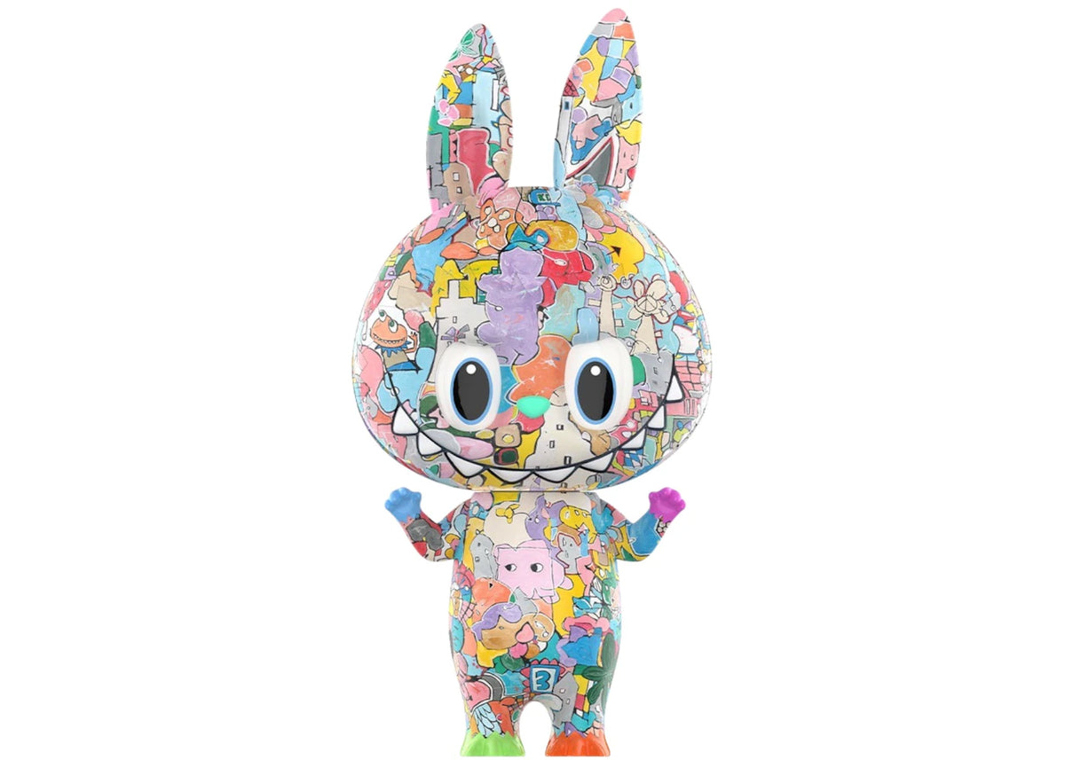 Pop Mart Mega Labubu Tenth Anniversary 400% - vue secondaire A