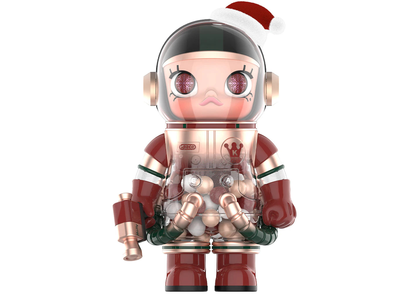 Pop Mart Mega Space Molly Christmas 2024 400% - vue secondaire A