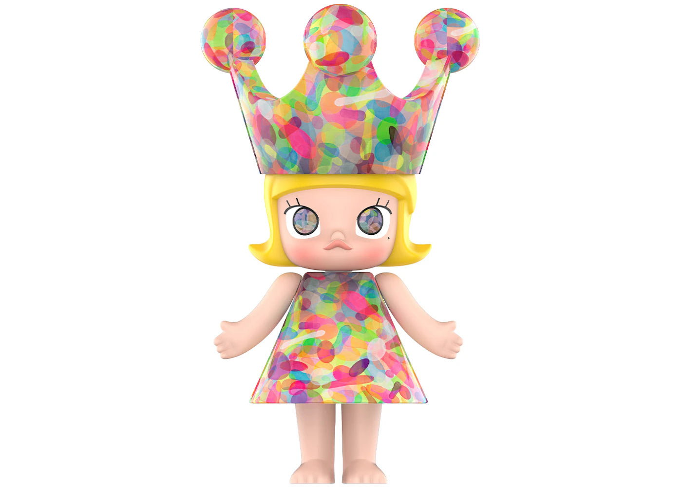 Pop Mart Mega Royal Molly Huang Yuxing-Bubbles 400% sneakers - authentic Pop Mart shoes