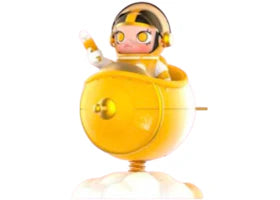 Pop Mart Mega Space Molly Blooming Series Daisy 1 - vue 360