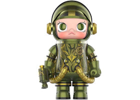 Pop Mart Mega Space Molly CLOT-Olive Alienegra 100% - vue 360