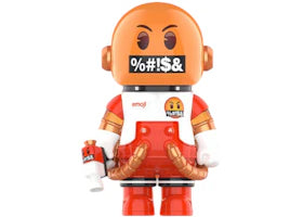 Pop Mart Mega Space Molly x emoji Series Bad Words 100% - authentic Pop Mart product