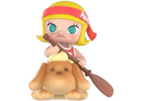 Pop Mart Molly Carb-Lover Series Let's Go Hot Dog Figure - vue 360