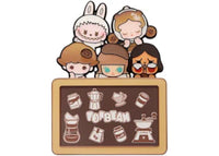 Pop Mart POP BEAN Coffee Factory Series Coffee Family Combo Secret Edition Fridge Magnet