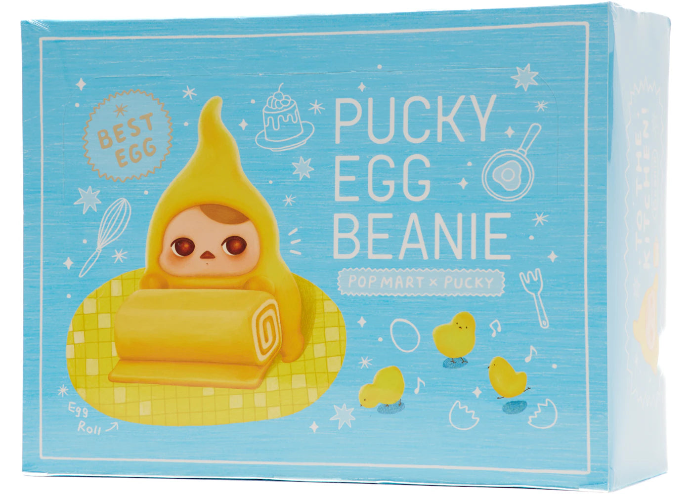 Pop Mart PUCKY Egg Beanie Series Figure Sealed Case (12 Blind Box)