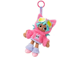 Pop Mart Peach Riot Fruit Punch Series Frankie Plush Doll Pendant - vue 360