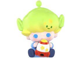 Pop Mart Pop Bean Dimoo World x Pixar Series Dimoo as Alien Figures - vue 360