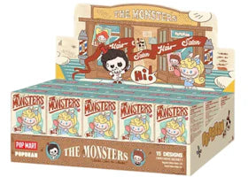 Pop Mart Pop Bean The Monsters Hair Salon Series Seadled Case (15 Blind Box)