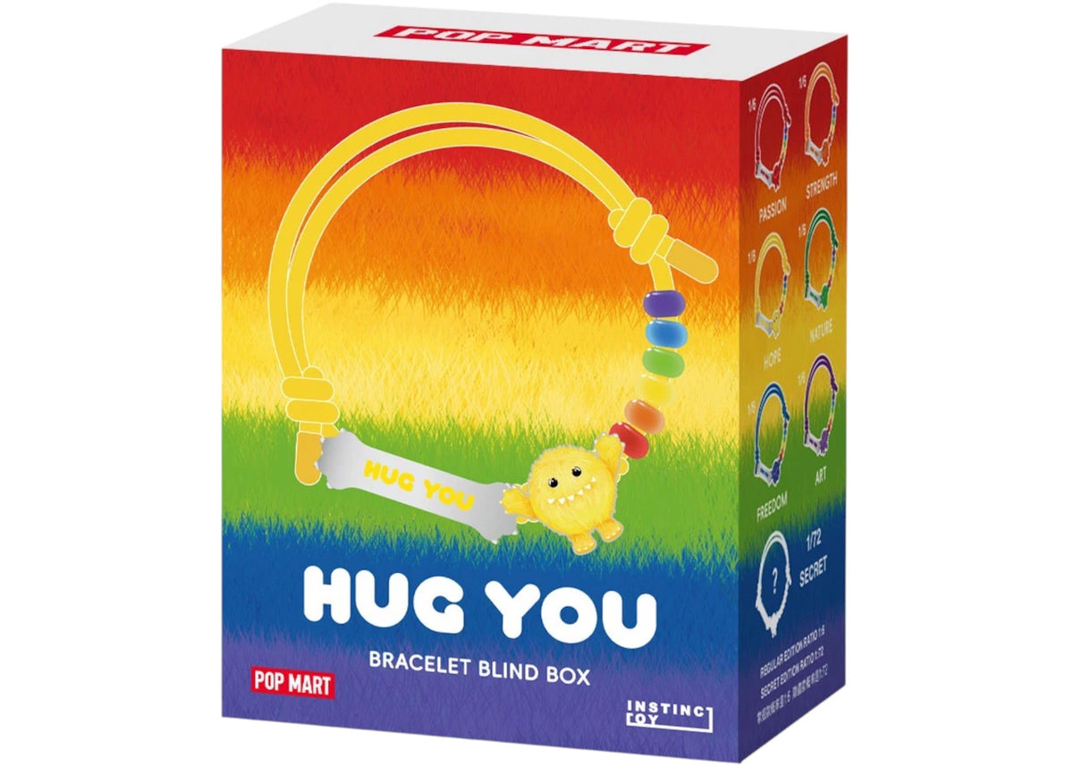 Pop Mart Pop Mart Instinctoy Hug You Series Bracelet Single Blind Box - vue 360