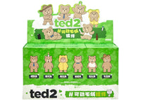 Pop Mart Pop Mart Ted2 Teddy Bear Action Plush Pendant Series Sealed Case (6 Blind Box)