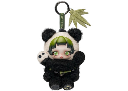 Pop Mart SKULLPANDA Lazy Panda Plush Doll Pendant - authentic Pop Mart product