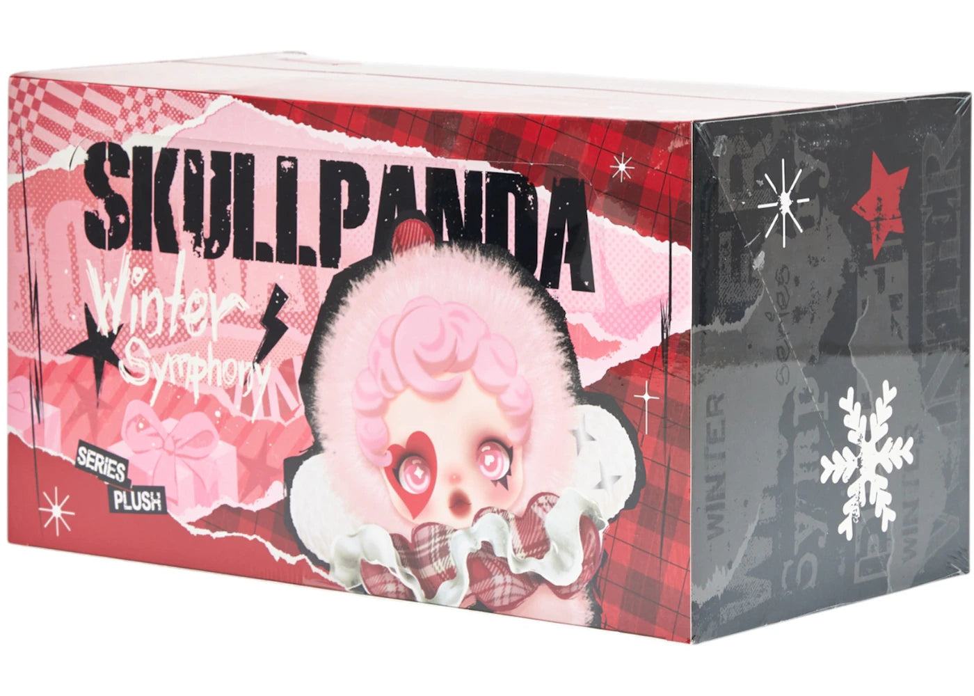 Pop Mart SKULLPANDA Winter Symphony Series Vinyl Face Plush Pendant Sealed Case (6 Blind Box)