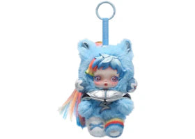 Pop Mart Skullpanda x My Little Pony Series Rainbow Dash Plush Doll Pendant