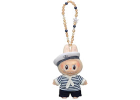 Pop Mart The Monsters De Vliegende Labubu Series Sailor Labubu Vinyl Plush Hanging Card - vue 360