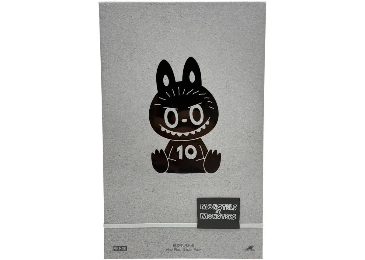 Pop Mart The Monsters Labubu 10th Anniversary Exhibition Limited Edition Vinyl Plush Pendant (Unsealed) - vue secondaire B