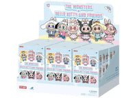 Pop Mart The Monsters Labubu x Hello Kitty and Friends/Sanrio Characters Series Unsealed Case (6 Blind Box)