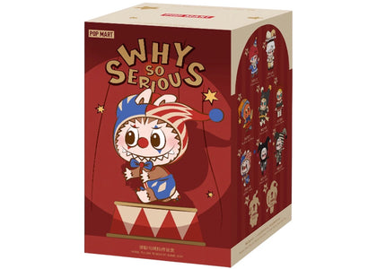Pop Mart WHY SO SERIOUS Series Vinyl Plush Pendant Single Blind Box sneakers - authentic Pop Mart shoes