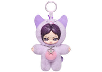 Pop Mart aespa Fluffy Club Series Fluffy RWE - NINGNING VER. Vinyl Plush Doll Pendant