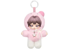 Pop Mart aespa Fluffy Club Series Jelly MUNGTAENGI - WINTER VER. Secret Edition Vinyl Plush Doll Pendant - vue 360