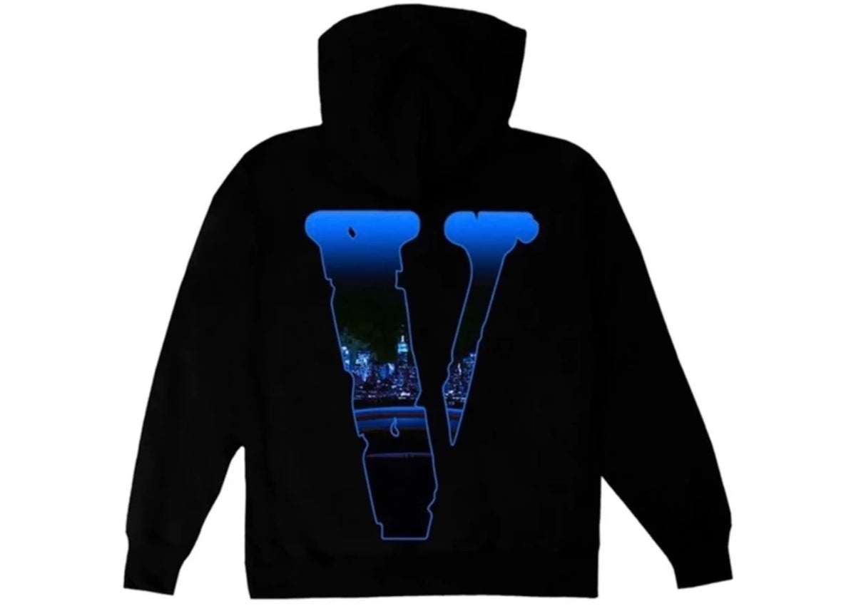 Pop Smoke x Vlone Armed And Dangerous Hoodie Black - vue secondaire B