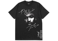 Pop Smoke x Vlone Faith T-Shirt Schwarz