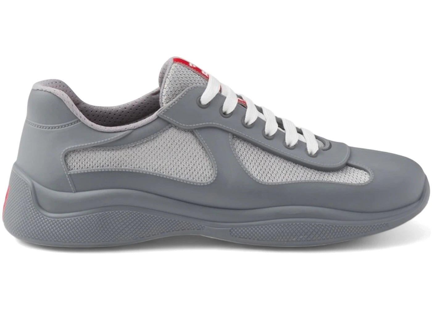 Prada America's Cup Soft Rubber Steel Gray - vue 360
