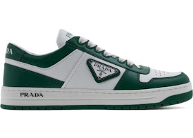 Prada Downtown Leather Low Top Sneakers White Mango (Women's)
