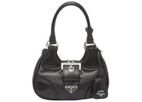Prada Moon Padded Nappa-Leather Bag Black