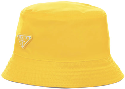 Prada Nylon Bucket Hat Yellow - product view 2