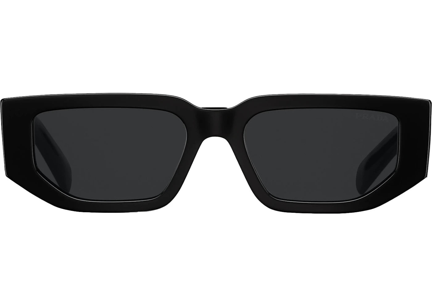 Prada Rectangle Sunglasses Black (SPR 09Z 1AB-5S0) - vue secondaire A