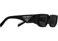 Prada Rechteckige Sonnenbrille Schwarz (SPR 09Z 1AB-5S0)