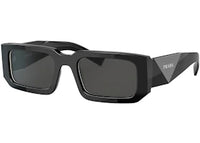 Prada Rectangle Sunglasses Black/White (PR_06YS_09Q5S0_53mm)