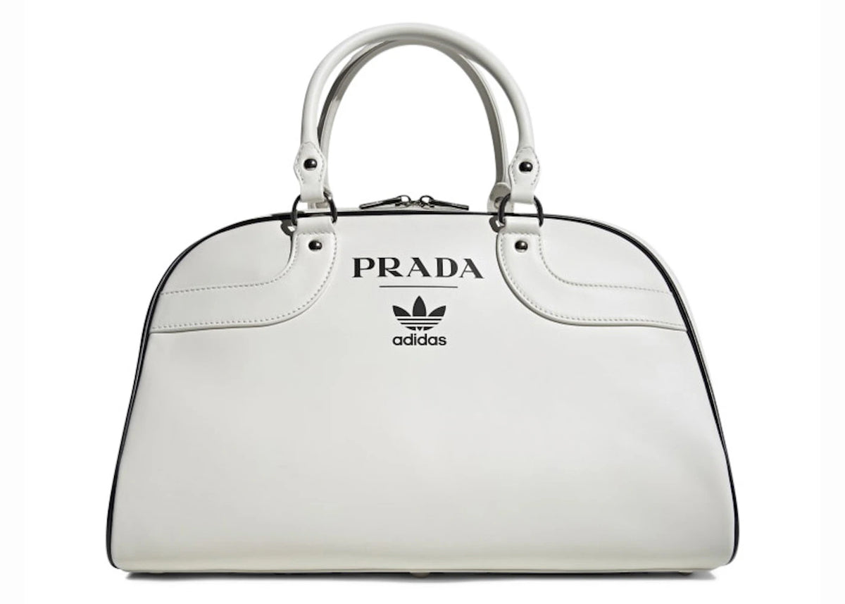 Prada x adidas Bowling Bag (Without Shoes) White - vue 360