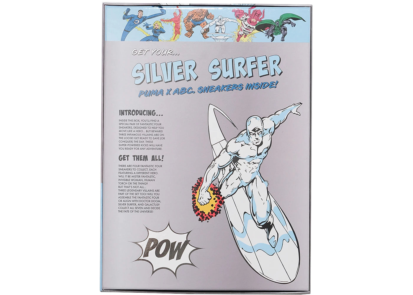 Puma Abc. x Fantastic Four Mystery Sneaker Silver Surfer - vue secondaire B