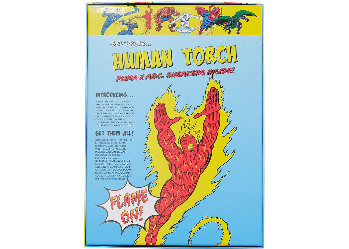 Puma Abc. x Fantastic Four Mystery Sneaker The Human Torch - vue secondaire B